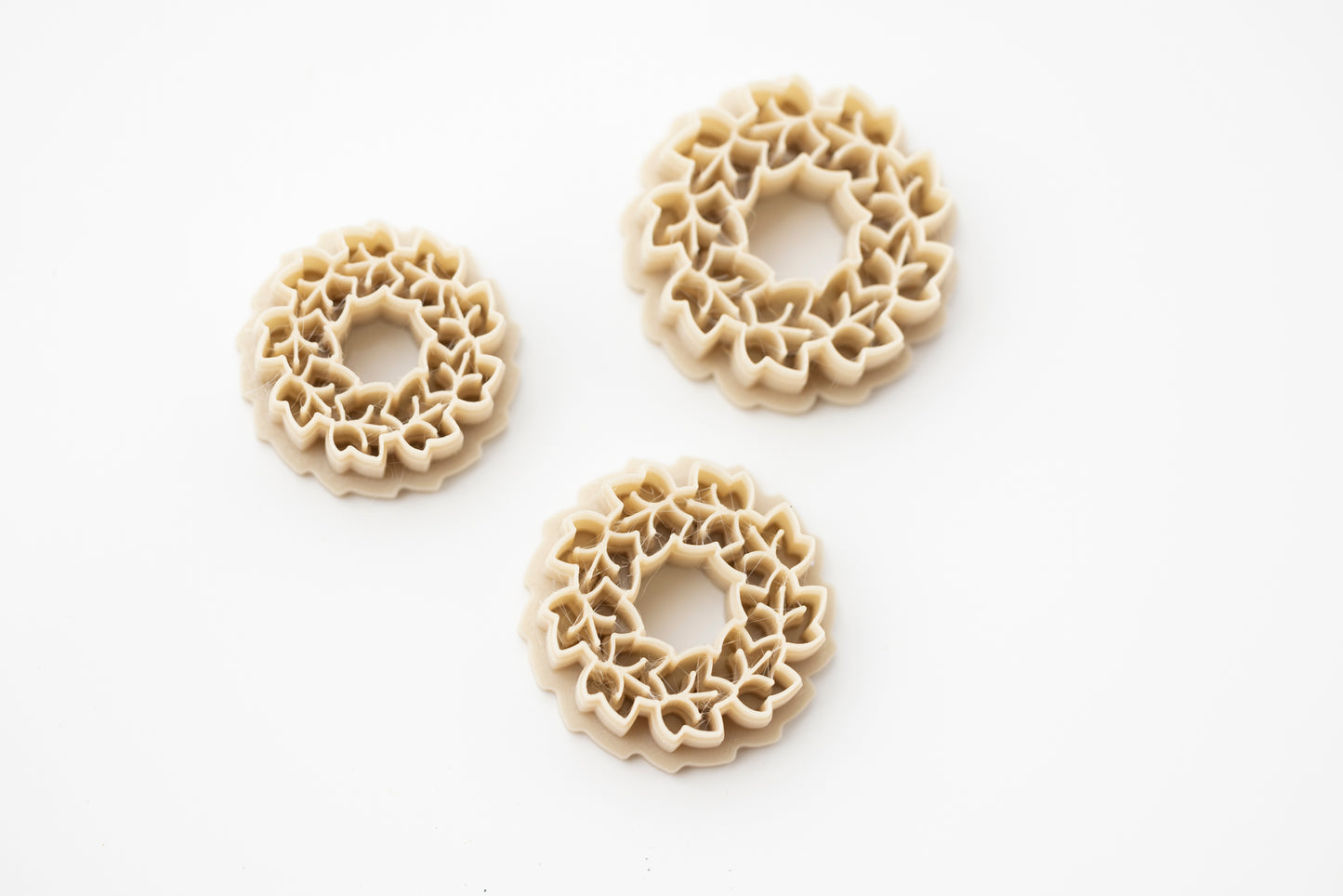 Maple Leaf Wreath Clay Cutter