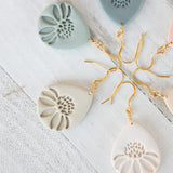 Daisy Teardrop Earrings