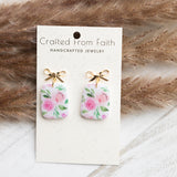 Simple Rectangle Bow Dangle