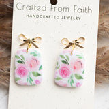 Simple Rectangle Bow Dangle