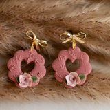 Scalloped Heart Florals