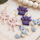 Mew Inspired Dangles