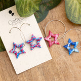 Checkered Star Spangled Hoops