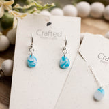 Ocean Stone Huggy & Necklace Set