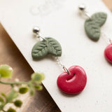 Heart Cherry Dangles