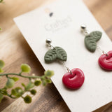 Heart Cherry Dangles
