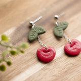 Heart Cherry Dangles