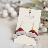 Santa Hat Dangles