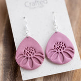 Daisy Teardrop Earrings - Romance Palette | May 2025 Charity Pair