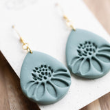 Daisy Teardrop Earrings - Romance Palette | May 2025 Charity Pair