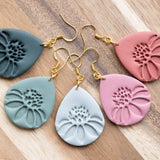 Daisy Teardrop Earrings - Romance Palette | May 2025 Charity Pair
