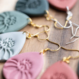 Daisy Teardrop Earrings - Romance Palette | May 2025 Charity Pair