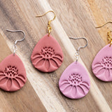 Daisy Teardrop Earrings - Romance Palette | May 2025 Charity Pair