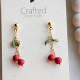 Cherry Chain Dangles