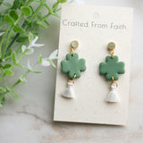 Clover Tassle Dangles