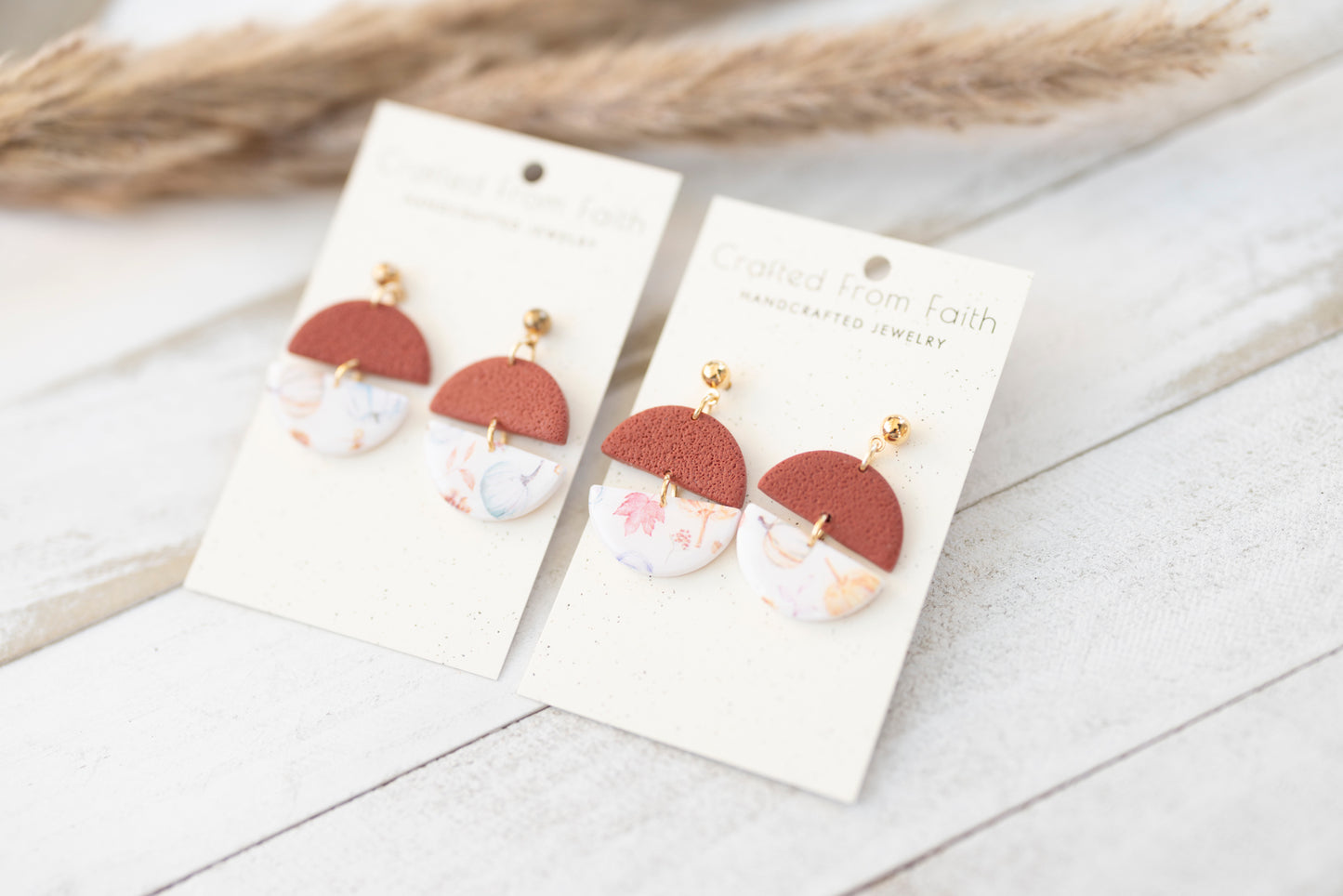 Boho Semi-Circle Dangles