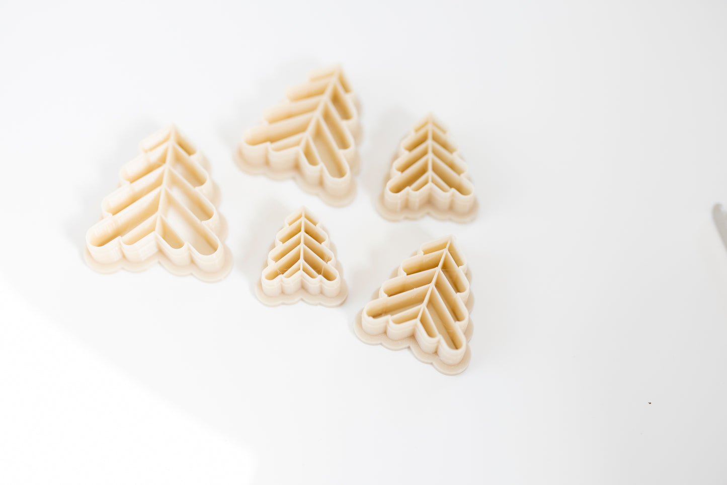 Geometric Christmas Tree Clay Cutter