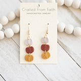 Triple Pumpkin Dangle