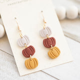 Triple Pumpkin Dangle