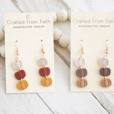 Triple Pumpkin Dangle