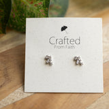 CZ Cluster Studs