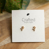 CZ Cluster Studs