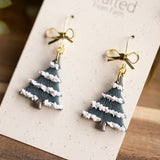 Winter Tree Earrings