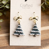 Winter Tree Earrings