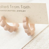 Scalloped Floral Huggies