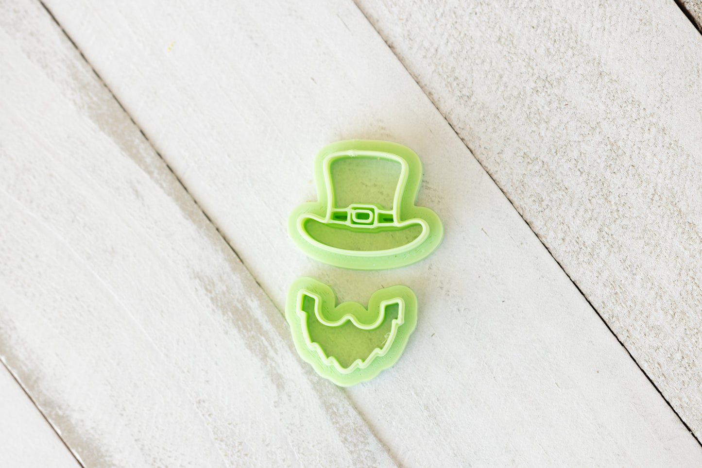 Leprechaun Hat & Beard Cutter Set