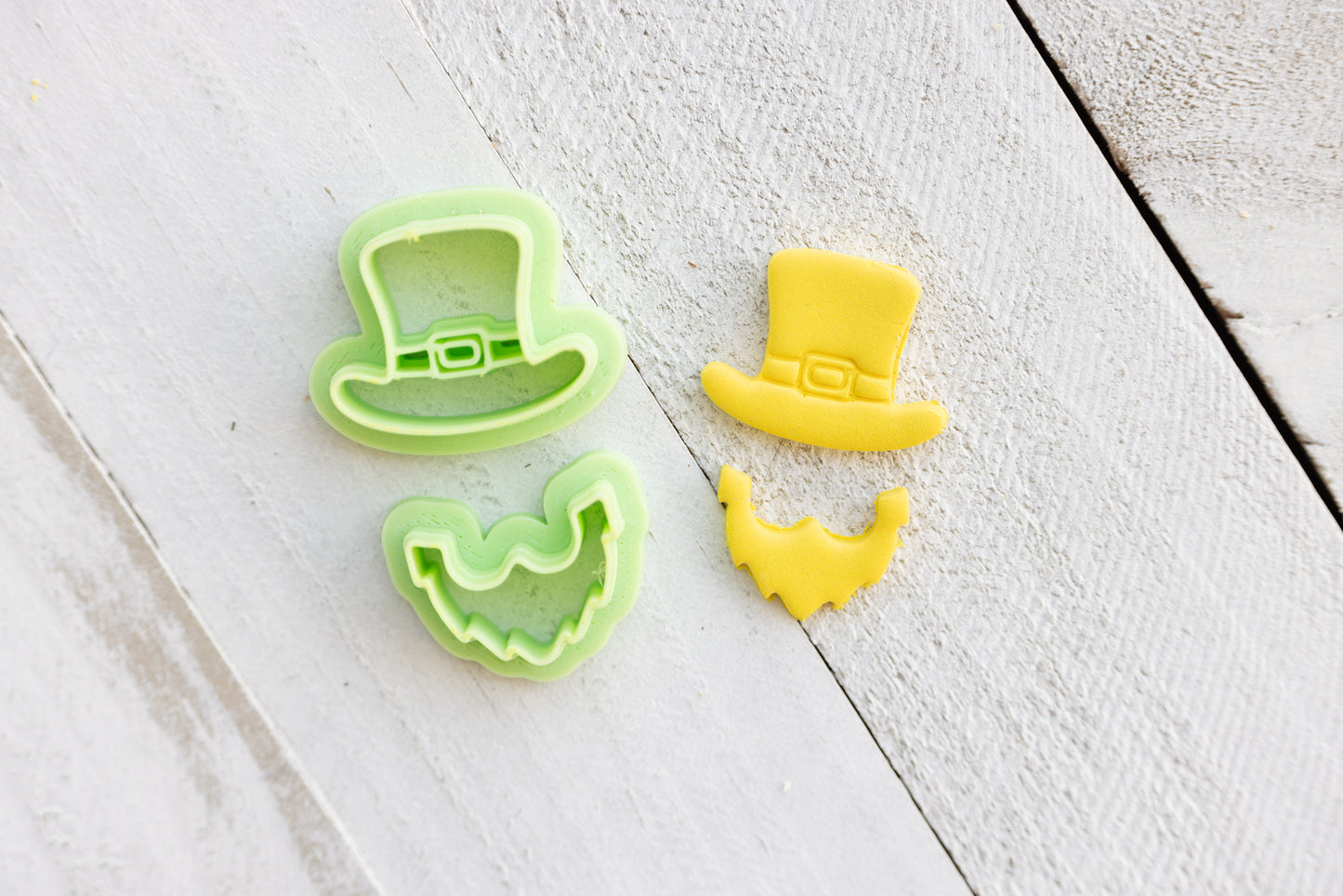 Leprechaun Hat & Beard Cutter Set