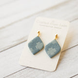 Shamrock Diamond Dangles