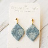 Shamrock Diamond Dangles