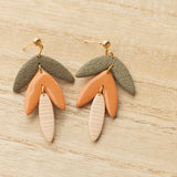 3 Tiered Leaf Dangles