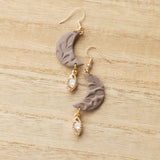 Crescent Moon Charm Dangles