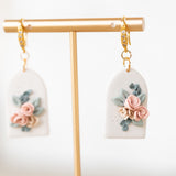 Arched Window Bouquet Earrings