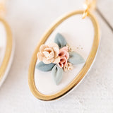 Oval Bouquet Earrings