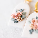 Arched Window Bouquet Earrings