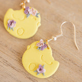 Sleepy Chick Easter Dangles