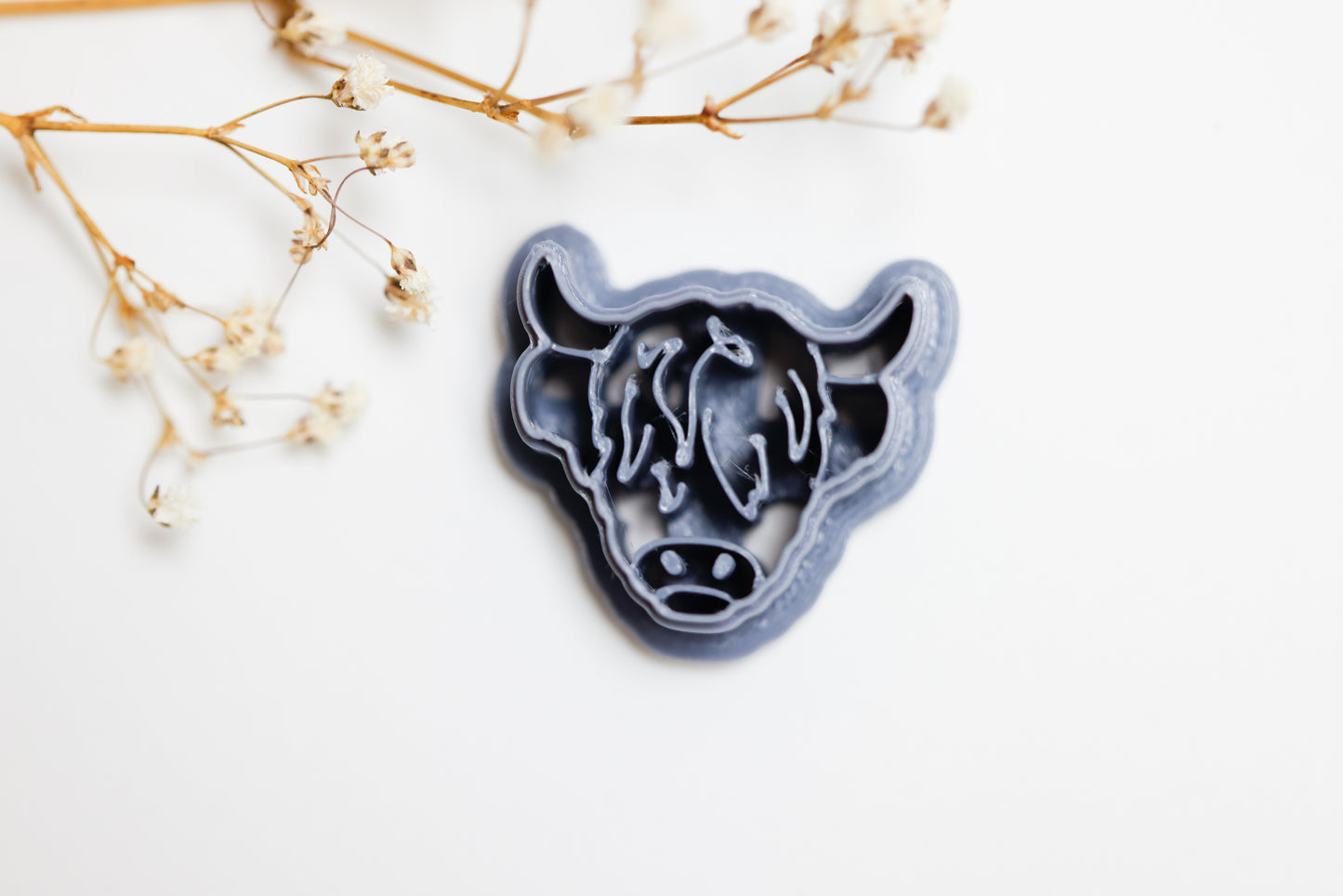 Highland Cow Clay Cutter