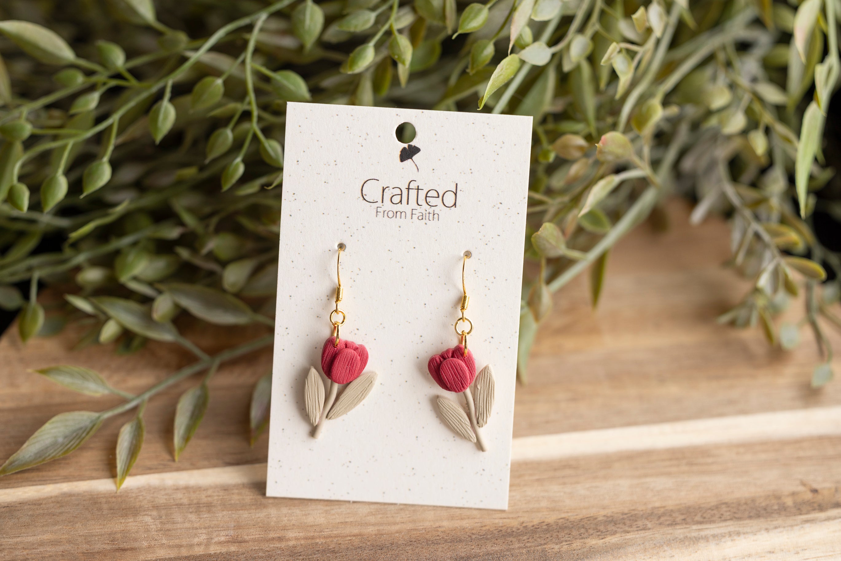 Blooming Tulip Dangles