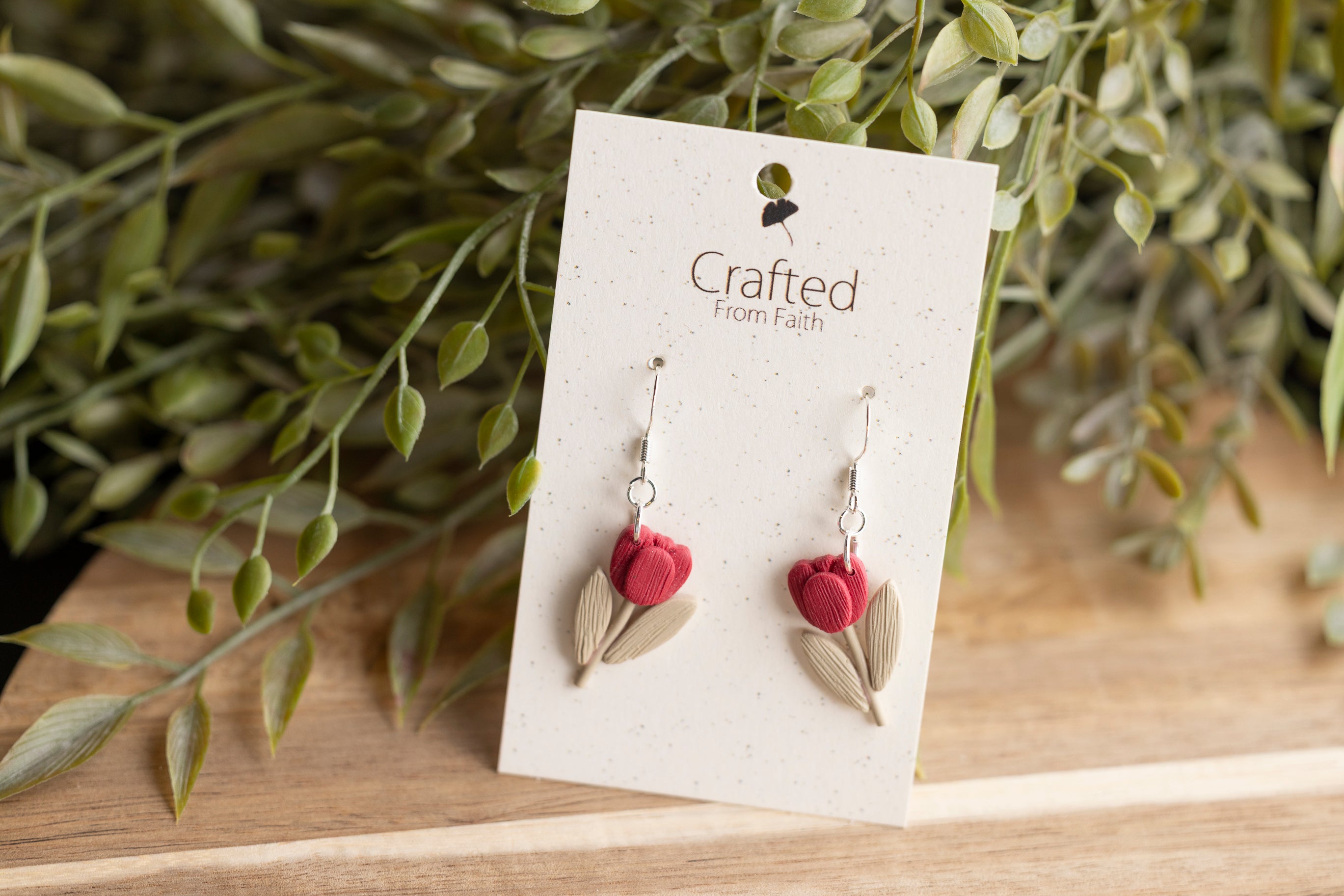 Blooming Tulip Dangles