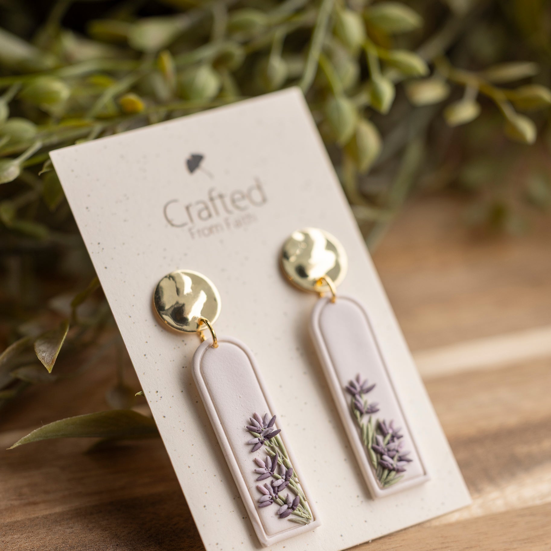 Lavender Breeze Dangles