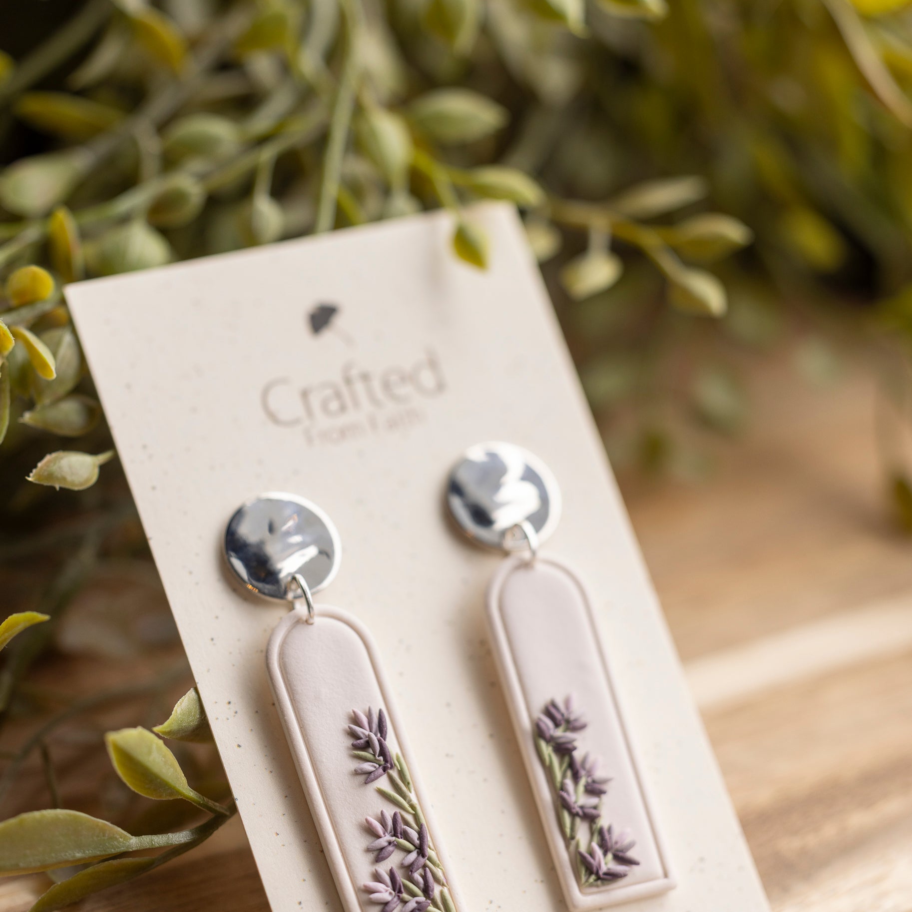 Lavender Breeze Dangles