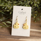 Golden Duckling Dangles