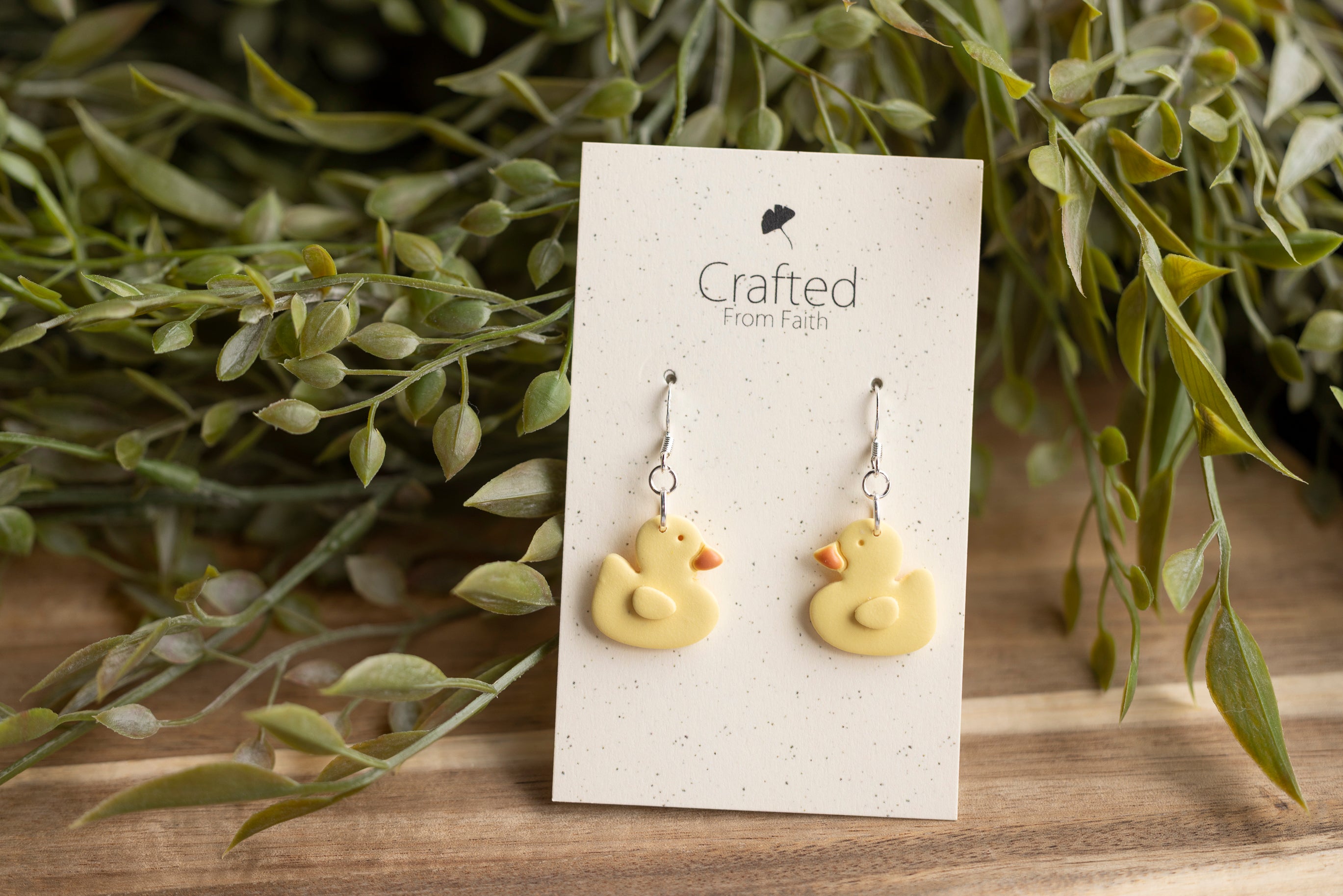 Golden Duckling Dangles