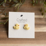 Golden Duckling Studs