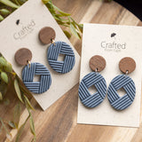 Woven Earth Dangles