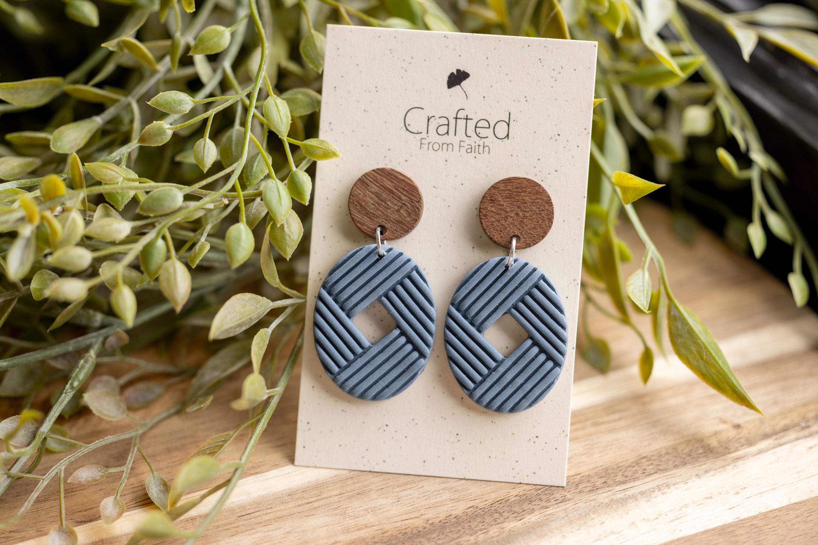 Woven Earth Dangles