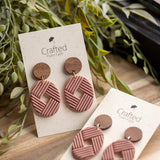 Woven Earth Dangles